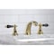 Kingston Brass KB962AKL Duchess Widespread Bathroom Faucet W/ Plastic Pop-Up, Brass KB962AKL - alternate 4